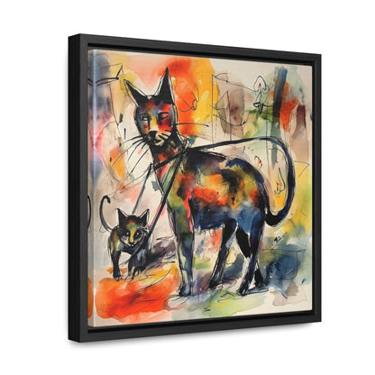 Cat 72, Gallery Canvas Wraps, Square Frame