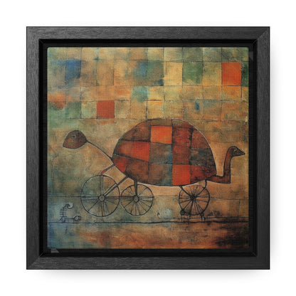 Turtle 8, Gallery Canvas Wraps, Square Frame