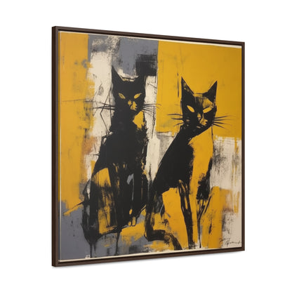 Cat 10, Gallery Canvas Wraps, Square Frame