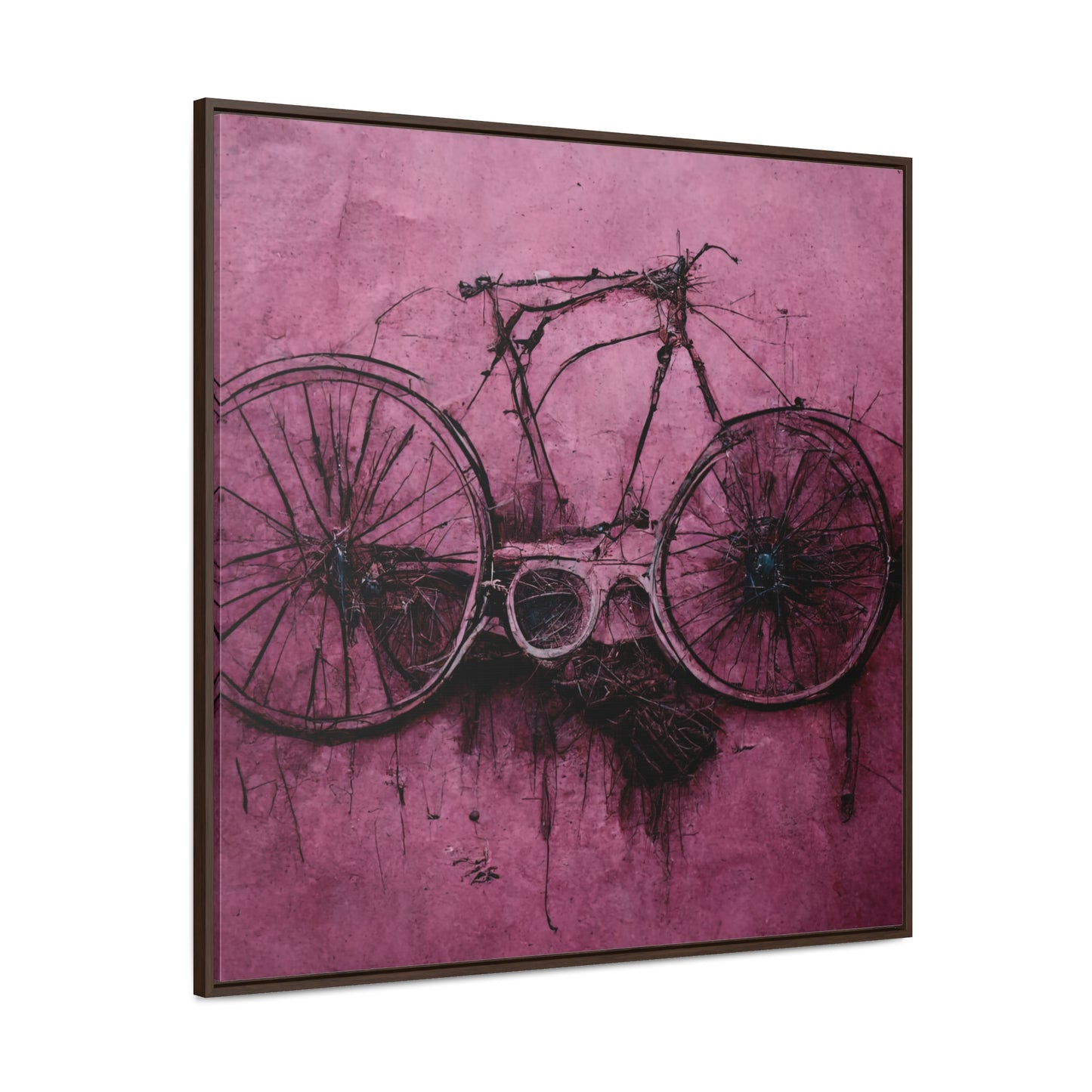 Bicycle 6, Valentinii, Gallery Canvas Wraps, Square Frame