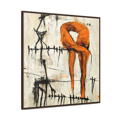 Feet and Drama 18, Valentinii, Gallery Canvas Wraps, Square Frame