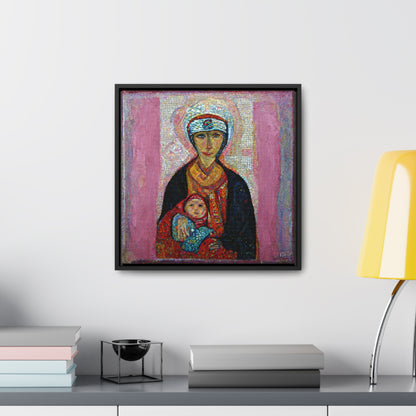 Mary and the Child 23, Valentinii, Gallery Canvas Wraps, Square Frame