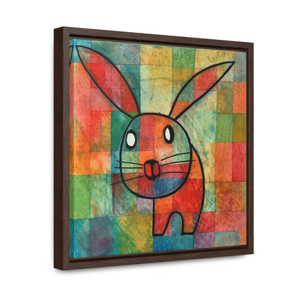 Rabbit 11, Gallery Canvas Wraps, Square Frame