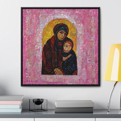 Mary and the Child 10, Valentinii, Gallery Canvas Wraps, Square Frame