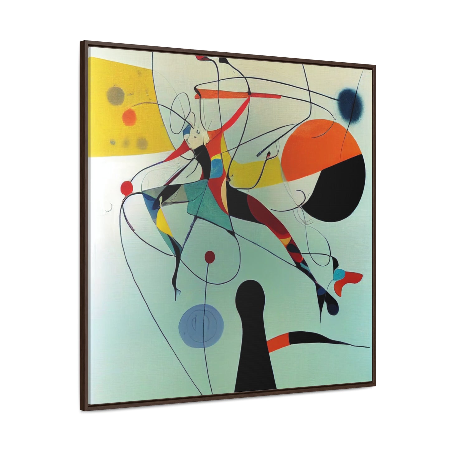 Naivia 2, Gallery Canvas Wraps, Square Frame