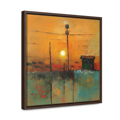 Land of the Sun 49, Valentinii, Gallery Canvas Wraps, Square Frame