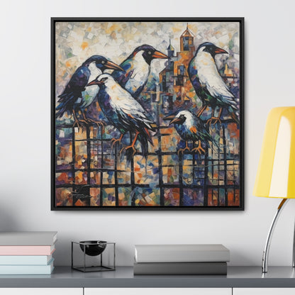 Bird 22, Gallery Canvas Wraps, Square Frame