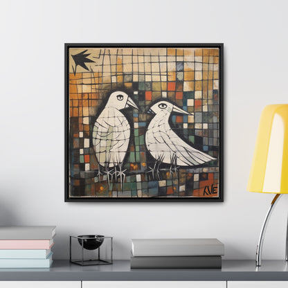 Bird 36, Gallery Canvas Wraps, Square Frame