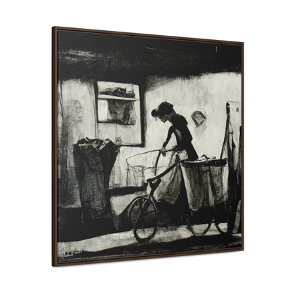 Domestic Memories 28, Valentinii, Gallery Canvas Wraps, Square Frame