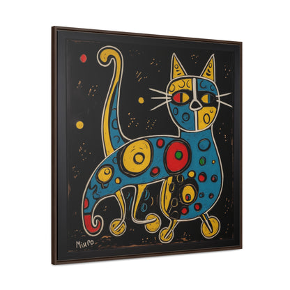 Cat 126, Gallery Canvas Wraps, Square Frame