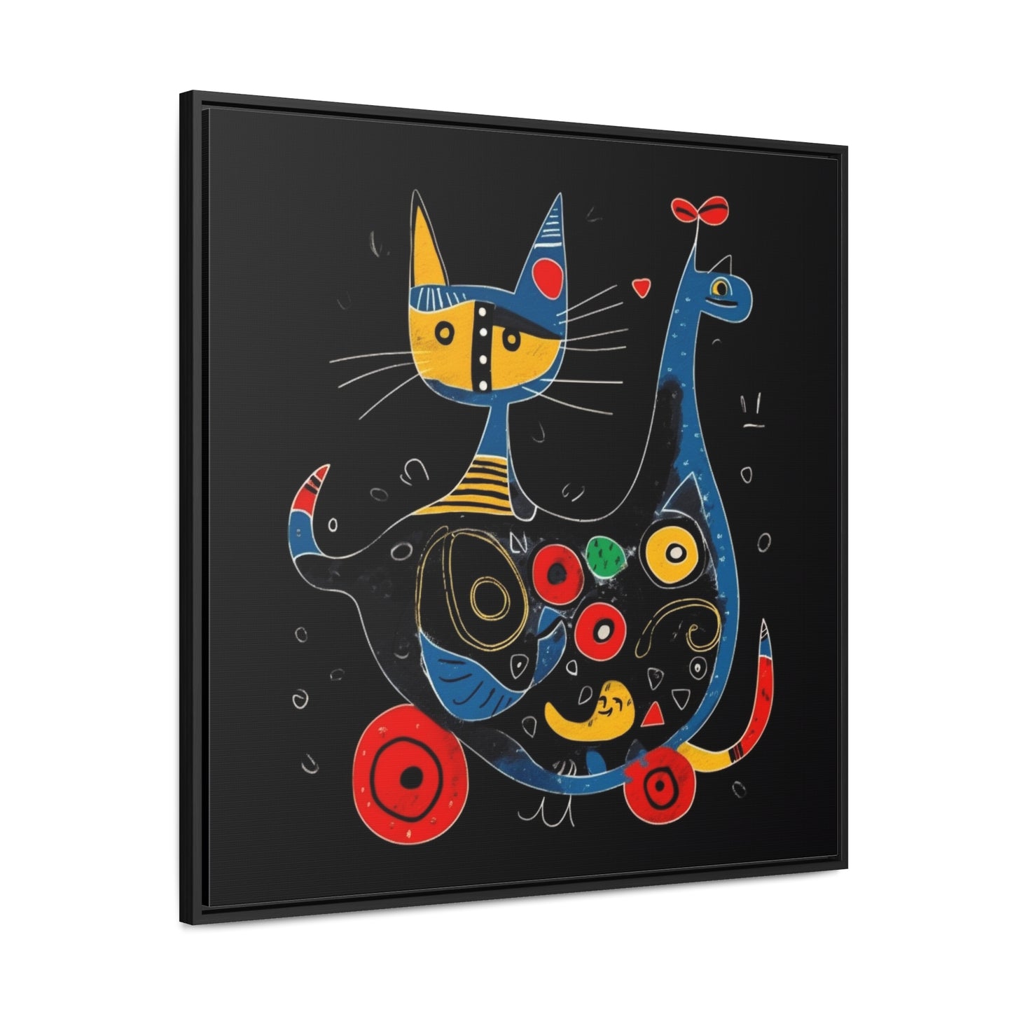 Cat 144, Gallery Canvas Wraps, Square Frame