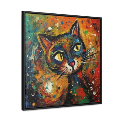 Cat 131, Gallery Canvas Wraps, Square Frame