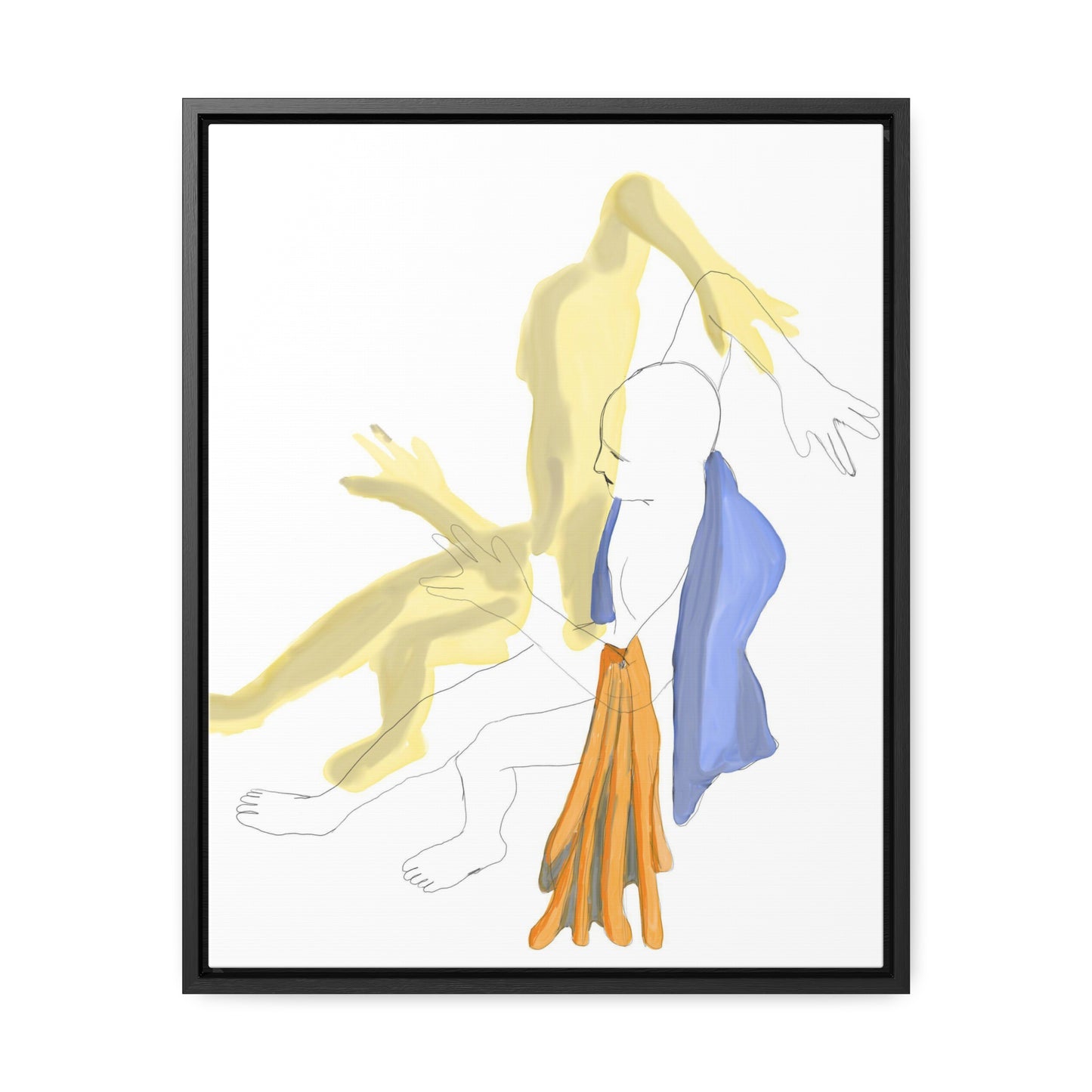 Reflex Feelings, Original Eduard Pavel, Gallery Canvas Wraps, Vertical Frame