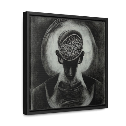 Brain, Valentinii, Gallery Canvas Wraps, Square Frame