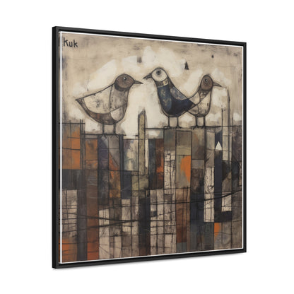 Bird 39, Gallery Canvas Wraps, Square Frame