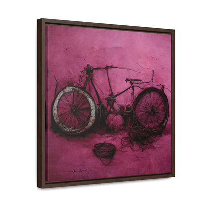 Bicycle 5, Valentinii, Gallery Canvas Wraps, Square Frame