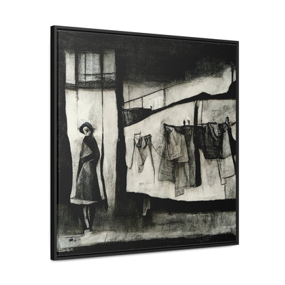 Domestic Memories 33, Valentinii, Gallery Canvas Wraps, Square Frame