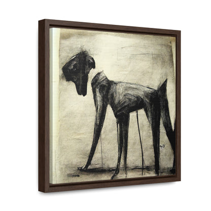 Dogs and Puppies 23, Valentinii, Gallery Canvas Wraps, Square Frame