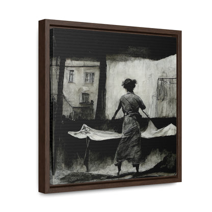 Domestic Memories 48, Valentinii, Gallery Canvas Wraps, Square Frame