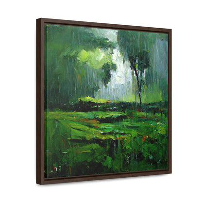 To the Rainy Land, Valentinii, Gallery Canvas Wraps, Square Frame