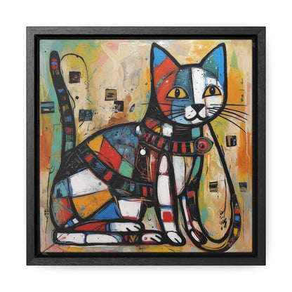 Cat 94, Gallery Canvas Wraps, Square Frame