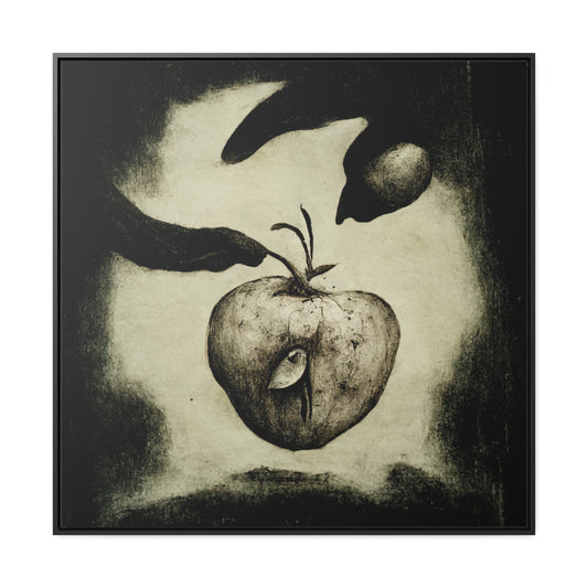 Apple 37, Valentinii, Gallery Canvas Wraps, Square Frame