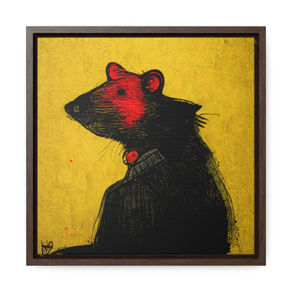 Urban Rat 3, Valentinii, Gallery Canvas Wraps, Square Frame