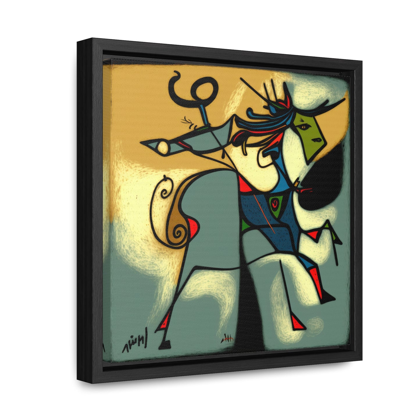 Naivia 36, Gallery Canvas Wraps, Square Frame