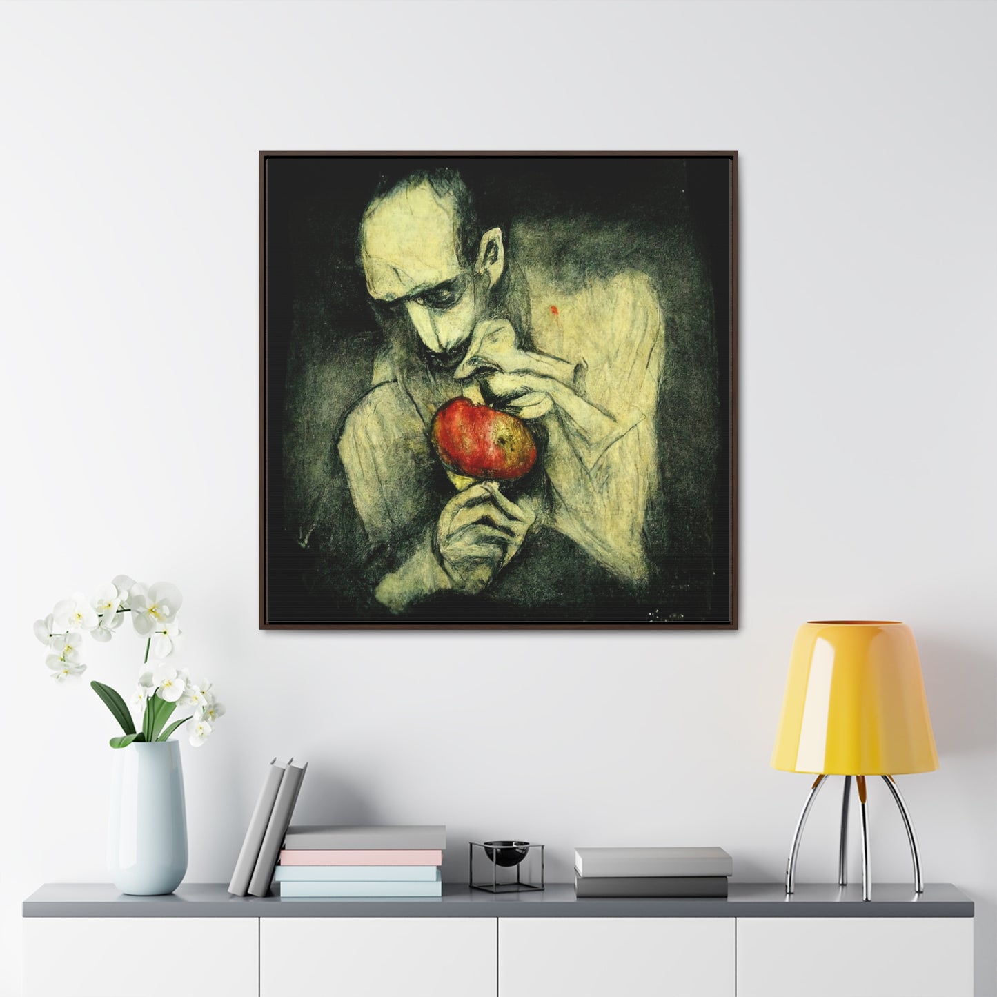 Apple 16, Valentinii, Gallery Canvas Wraps, Square Frame