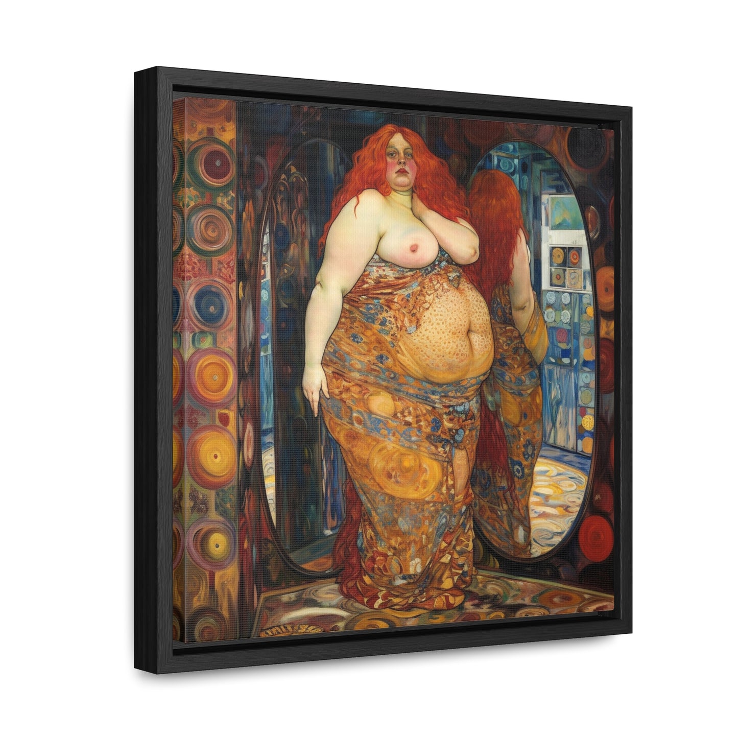 Baroque 7, Valentinii, Gallery Canvas Wraps, Square Frame