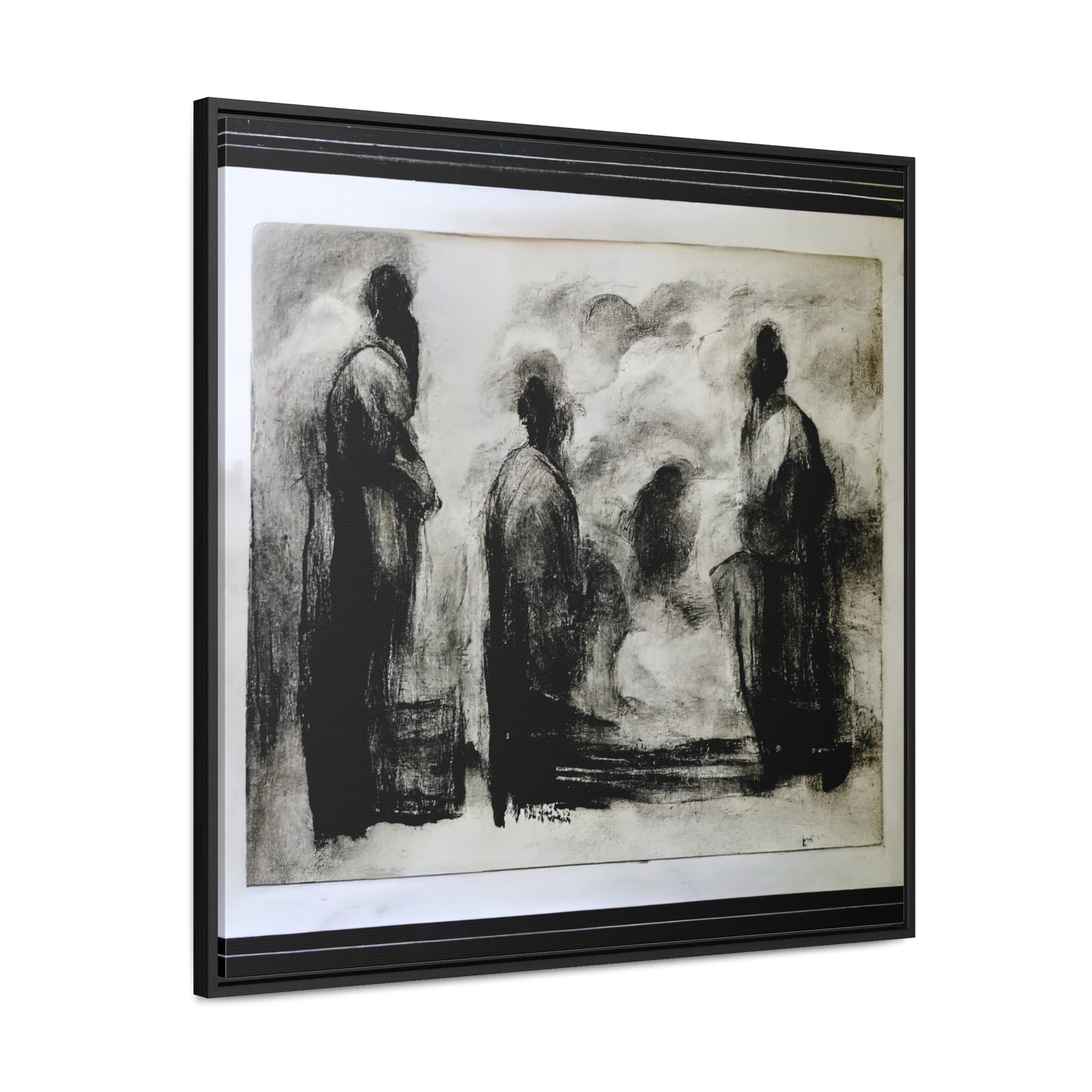 Palaeolithic Prayer 9, Valentinii, Gallery Canvas Wraps, Square Frame