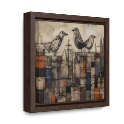 Bird 33, Gallery Canvas Wraps, Square Frame