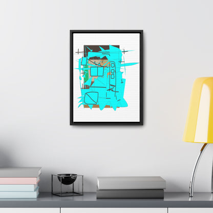 Naive City, Gallery Canvas Wraps, Vertical Frame