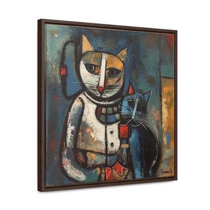 Cat 29, Gallery Canvas Wraps, Square Frame