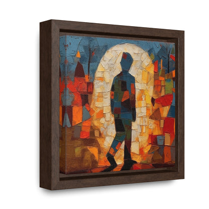 Sad Man 31, Valentinii, Gallery Canvas Wraps, Square Frame