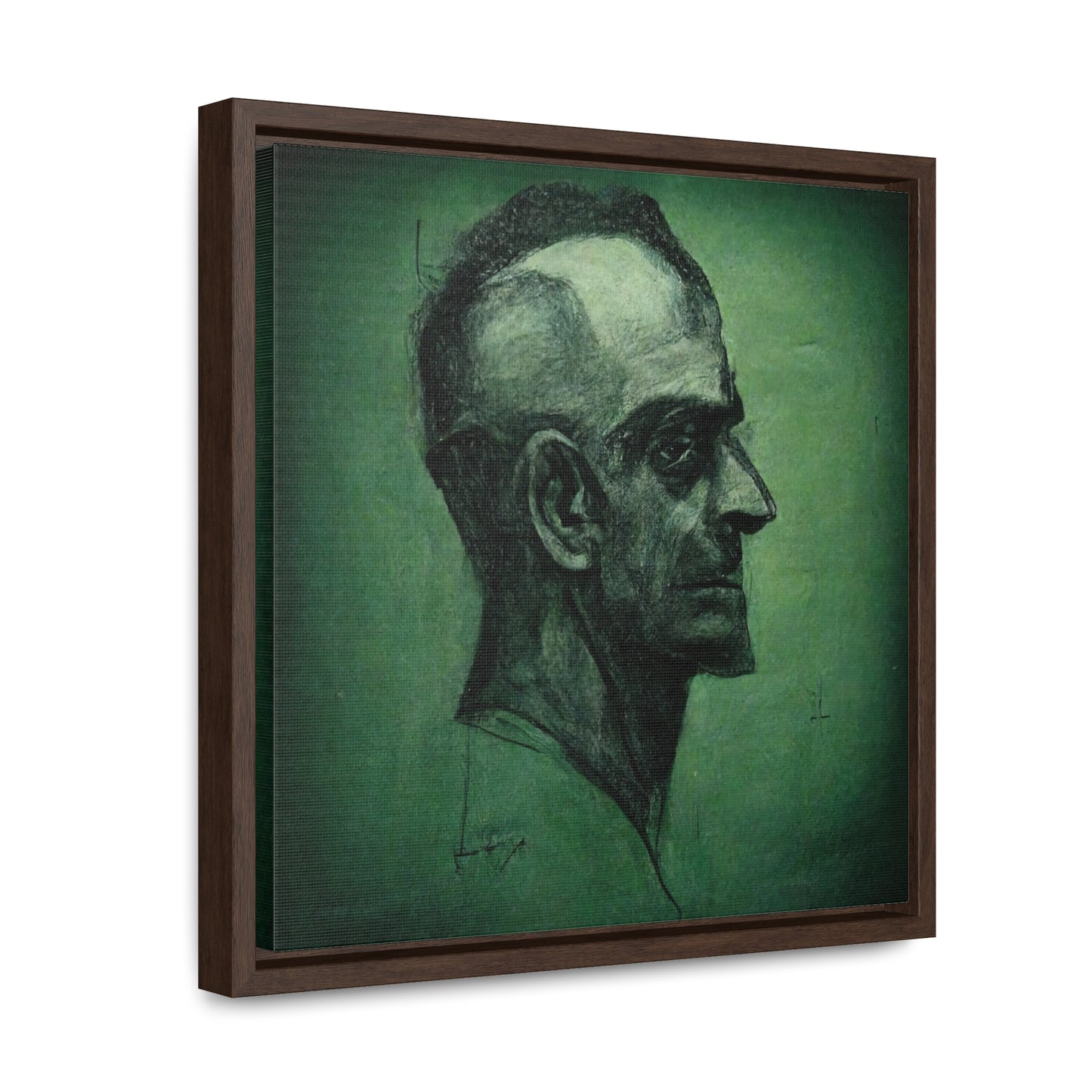 Heads 15, Valentinii, Gallery Canvas Wraps, Square Frame