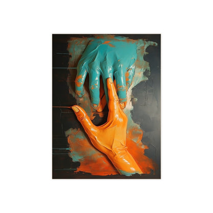 Hands 86, Ceramic Photo Tile