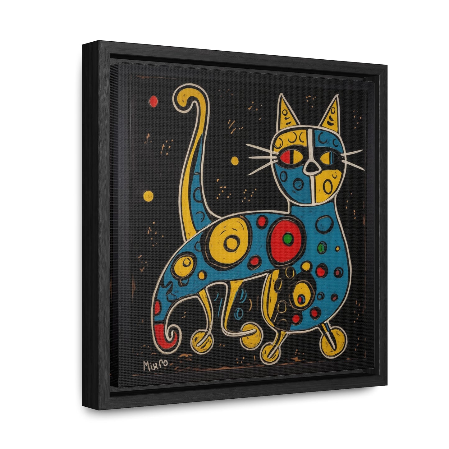 Cat 126, Gallery Canvas Wraps, Square Frame