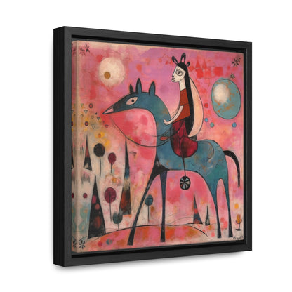 The Dreams of the Child 45, Gallery Canvas Wraps, Square Frame