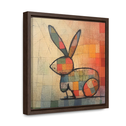 Rabbit 37, Gallery Canvas Wraps, Square Frame