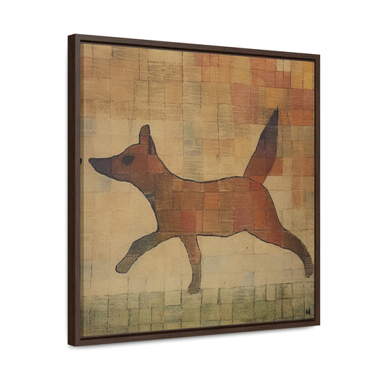V Dog 8, Gallery Canvas Wraps, Square Frame