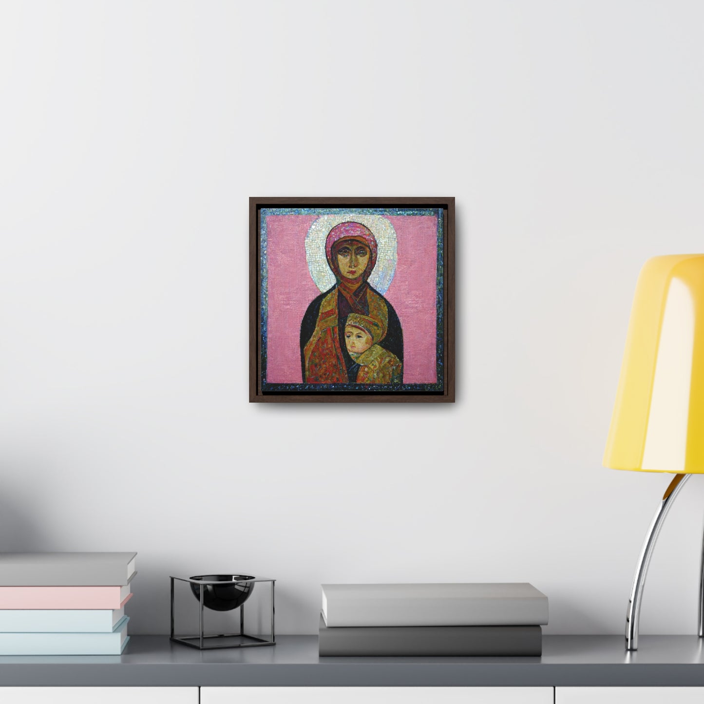 Mary and the Child 18, Valentinii, Gallery Canvas Wraps, Square Frame