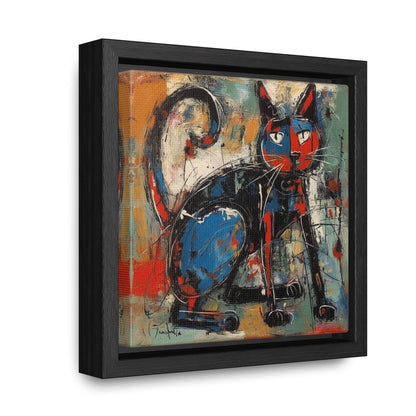 Cat 39, Gallery Canvas Wraps, Square Frame