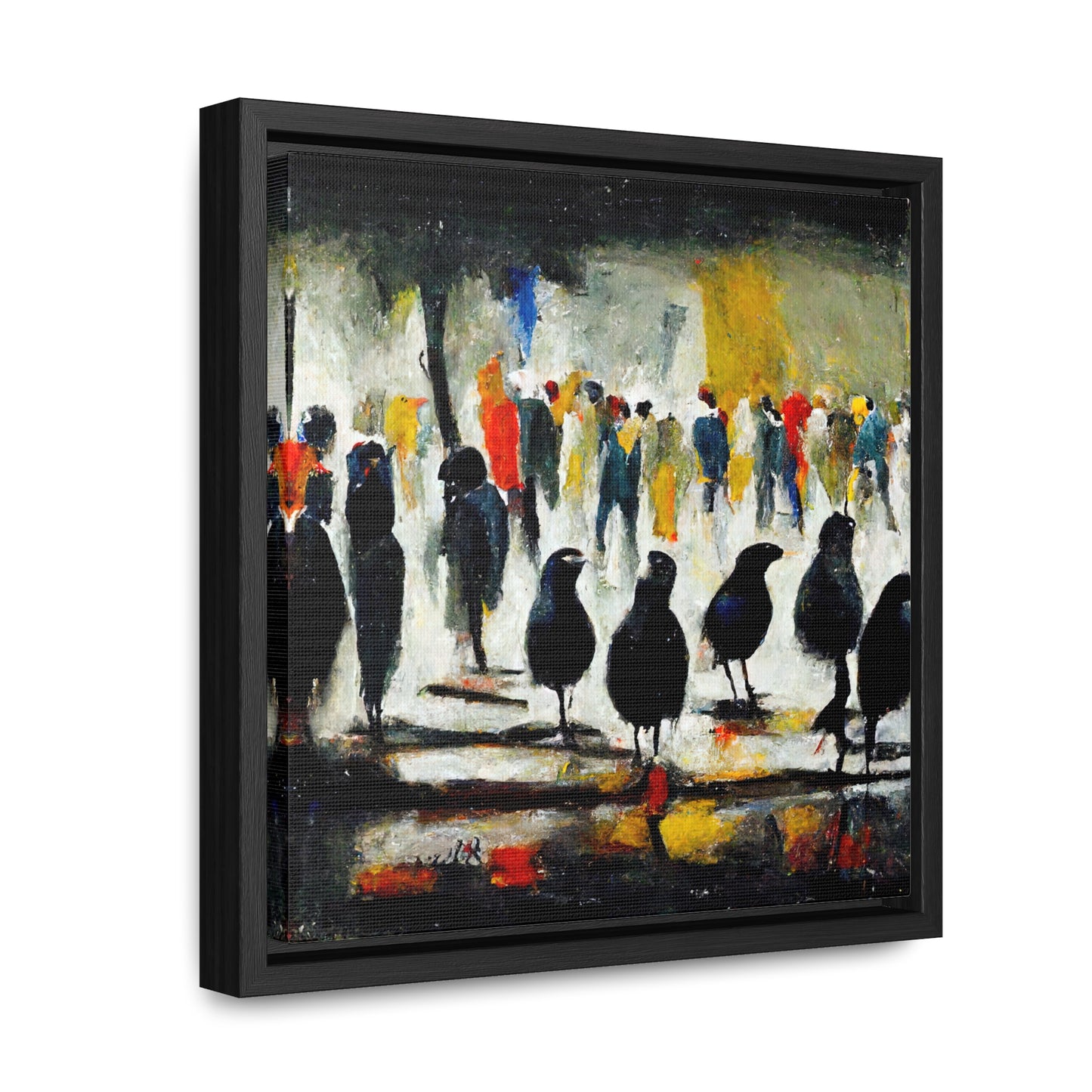 Social Seeds 6, Valentinii, Gallery Canvas Wraps, Square Frame