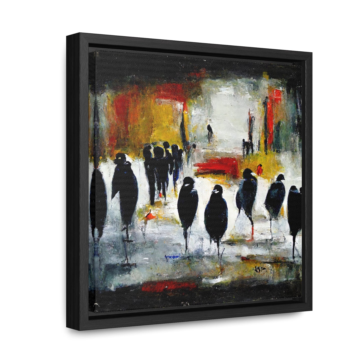 Social Seeds 5, Valentinii, Gallery Canvas Wraps, Square Frame