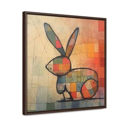 Rabbit 37, Gallery Canvas Wraps, Square Frame