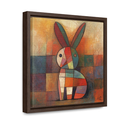 Rabbit 15, Gallery Canvas Wraps, Square Frame