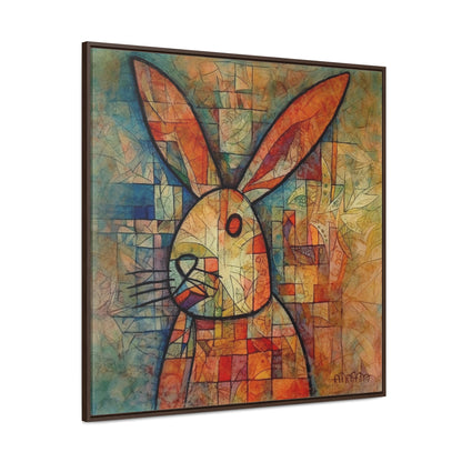 Rabbit 3, Gallery Canvas Wraps, Square Frame