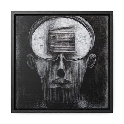 Brain 48, Valentinii, Gallery Canvas Wraps, Square Frame