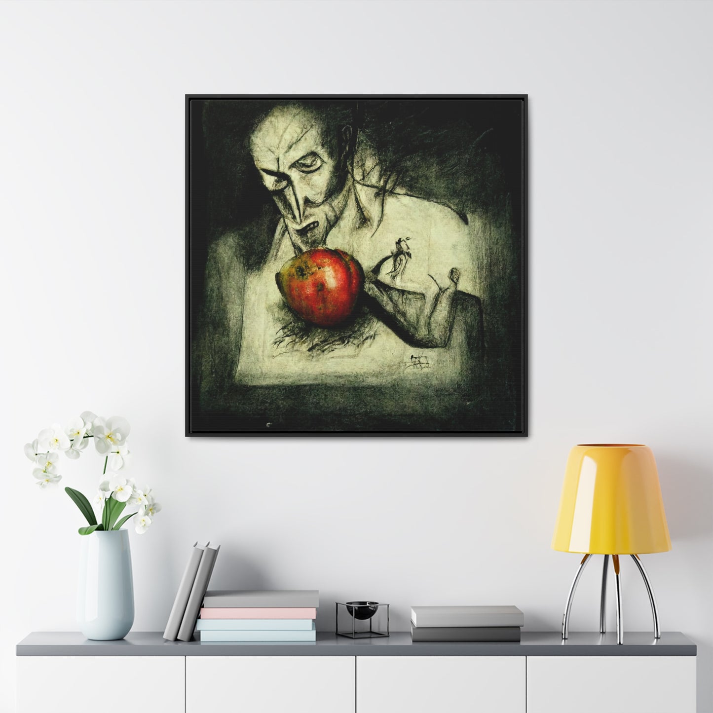 Apple 18, Valentinii, Gallery Canvas Wraps, Square Frame